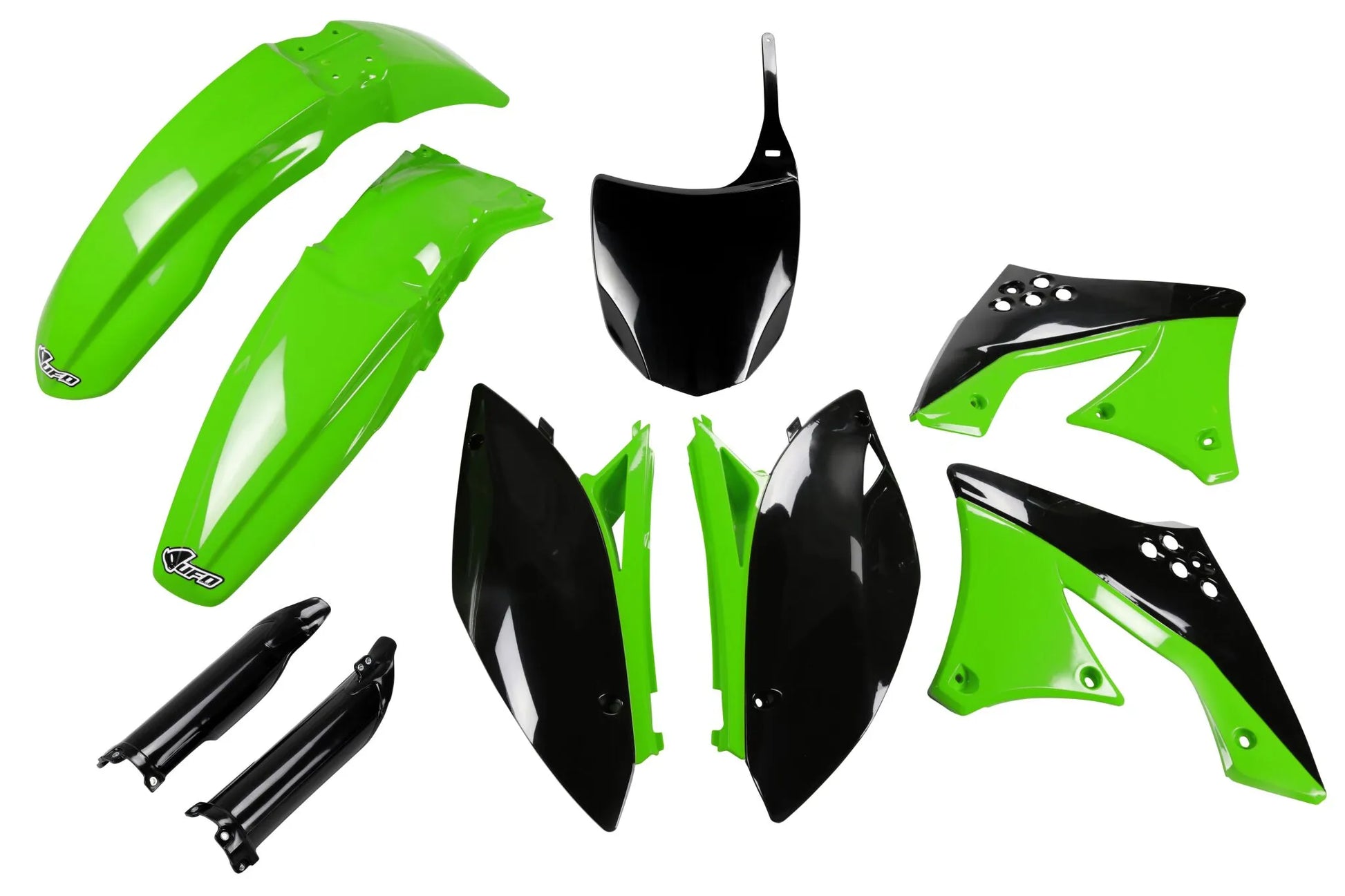 UFO Komplett karosserikit för KXF250 2010-2011 OE bild 1 PMMEDIA:5571c5c7b1615395