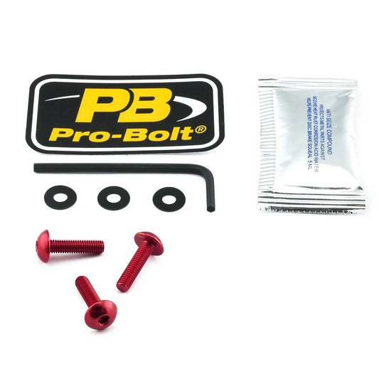 PRO BOLT Aluminium Screen Bolt Kit Röd bild 1 PMMEDIA:2cbb5ed6e5c53cdb
