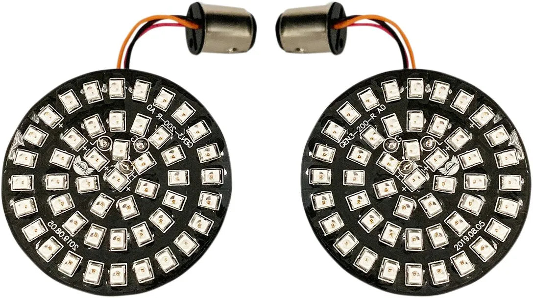DRAG SPECIALTIES LED Blinkersinsatser 1157 Röd bild 1 PMMEDIA:54b55616b0f00f44