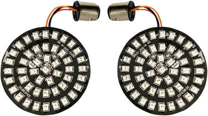 DRAG SPECIALTIES LED Blinkersinsatser 1157 Röd bild 1 PMMEDIA:54b55616b0f00f44