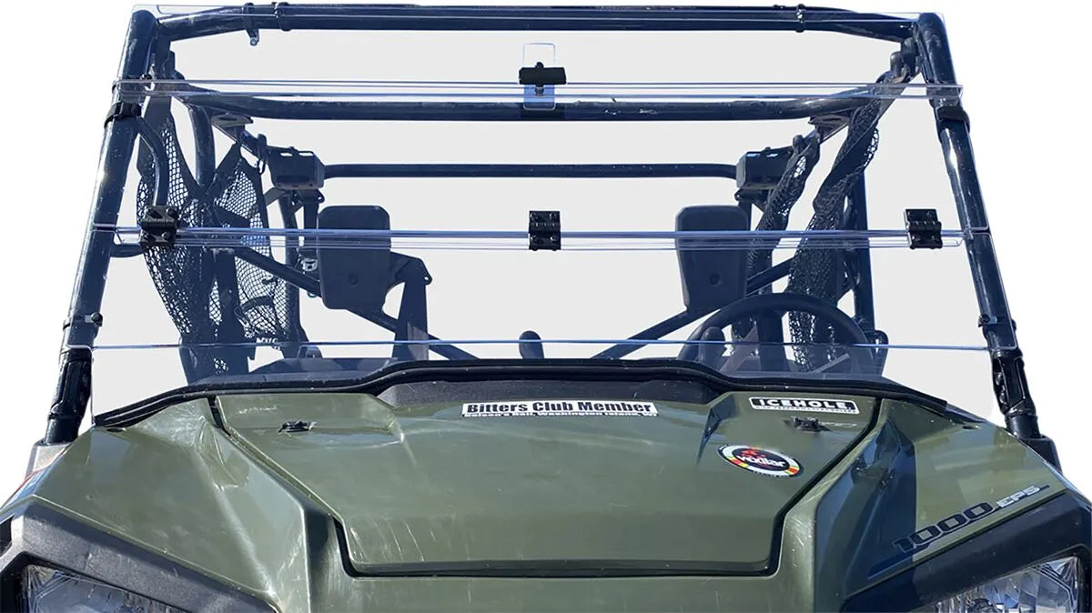 Moose Offroad Four Wheel Full Folding Windshield Vindvisir universal bild 17 PMMEDIA:139ef8ffeb1c324b