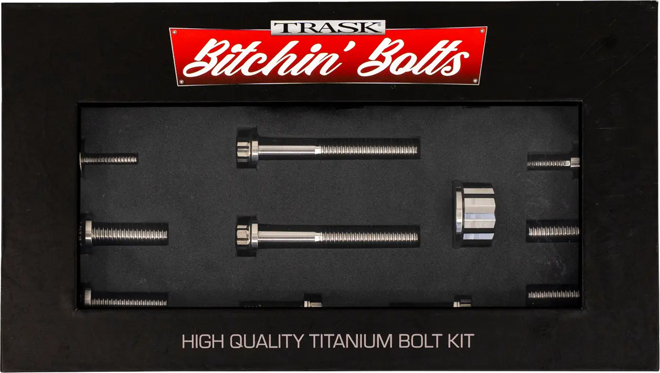 TRASK Bitchin' Bolts Peg Mount Titanium M8 Kit bild 2 PMMEDIA:8722eb7fd7cd643b
