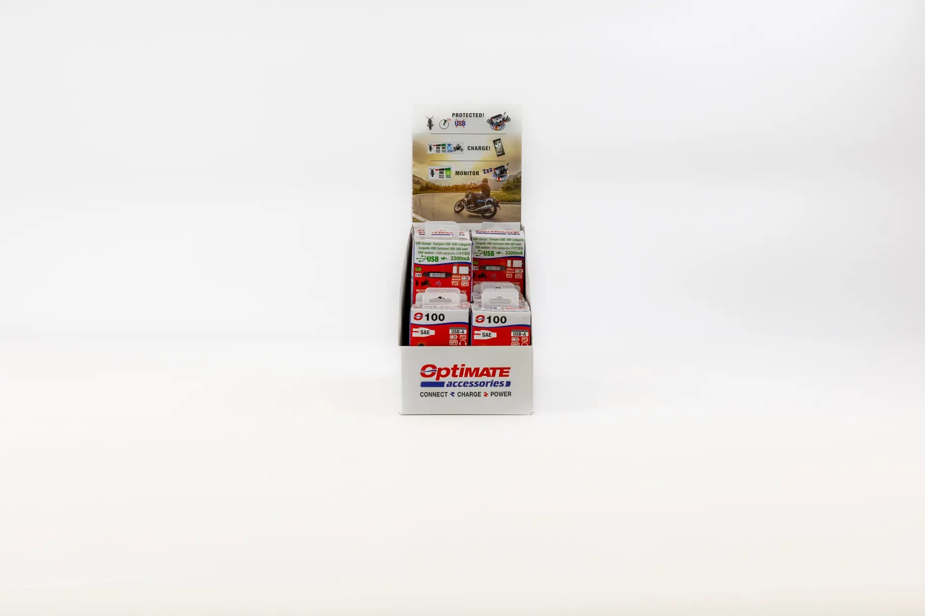 TECMATE USB-laddare Display med 5 olika USB-produkter bild 5 PMMEDIA:7937b0958e12a097