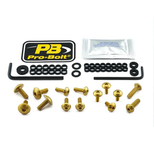 PRO BOLT Aluminium Fairing Bolt Kit för Kawasaki bild 1 PMMEDIA:14ed157def8b7fe6