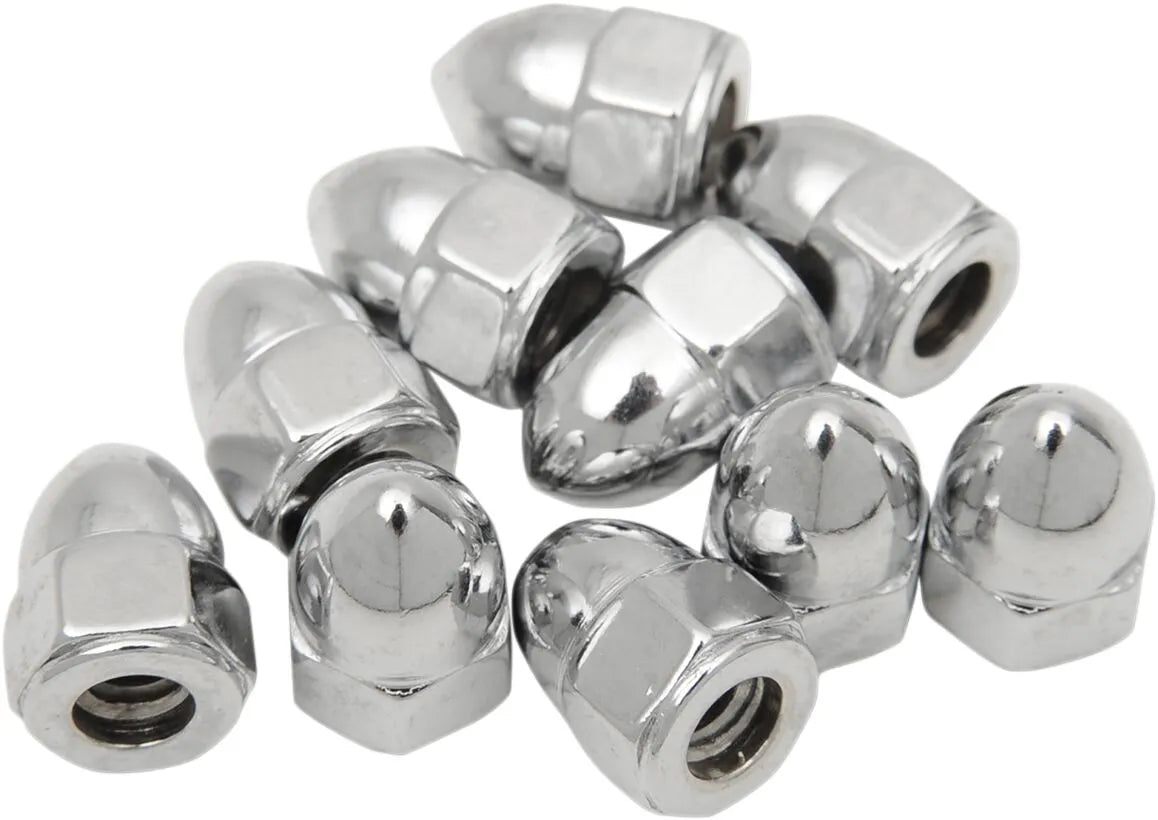 DRAG SPECIALTIES Acorn Nut Sets 10-24 Chrome bild 1 PMMEDIA:50d248dce36f5b8f