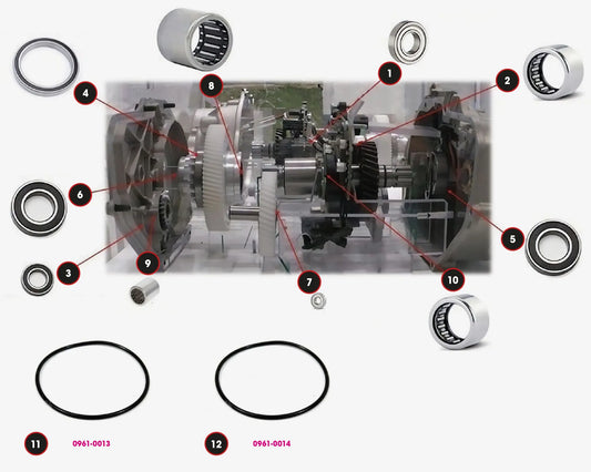 BLACK BEARING Lager för Bosch Motors Gen2 bild 1 PMMEDIA:7928a373012d1607