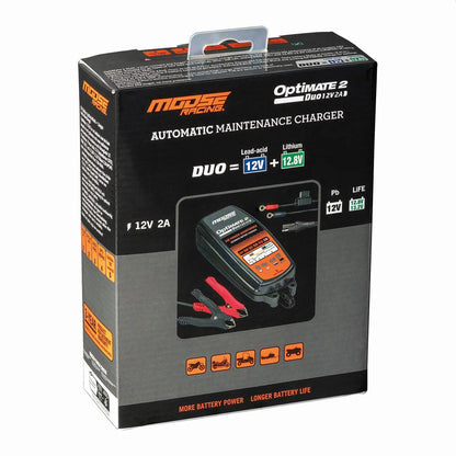MOOSE OFFROAD HARD-PARTS OPTIMATE 2 DUO EU Batteriladdare bild 3 PMMEDIA:aa184a3c22476140