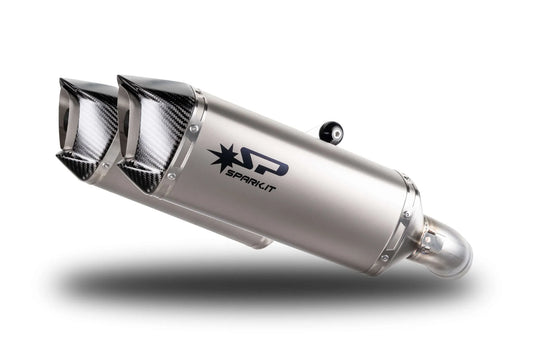 SPARK FORCE EVO Slip-On Ljuddämpare med kolfiberände bild 1 PMMEDIA:408ce7d657632aa2
