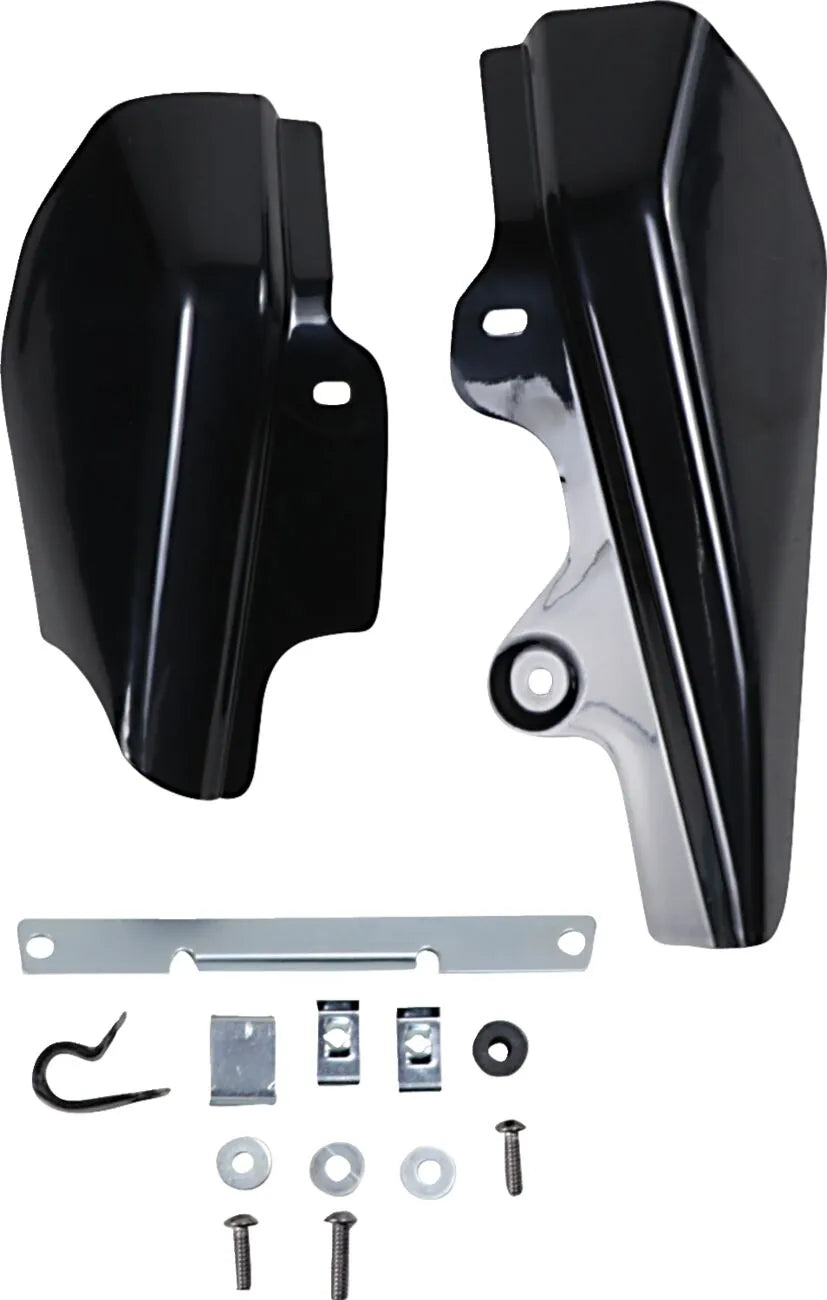 Drag Specialties Frame Mounted Heat Deflectors Ramkåpor, paneler & pluggar bild 2 PMMEDIA:dbd58f229a70dcf7