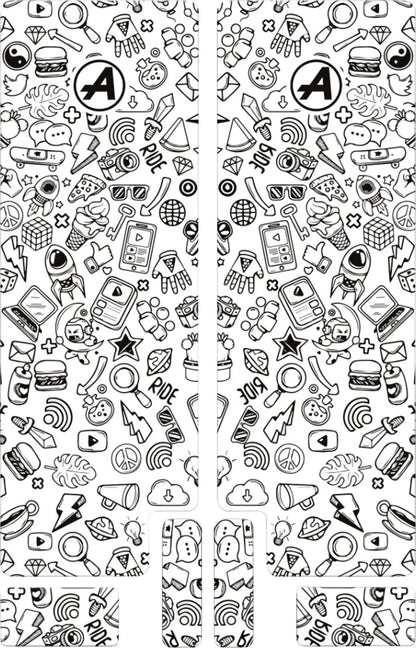 ALGIS Fork Decal Svart Blank bild 1 PMMEDIA:2d7167ca00435226