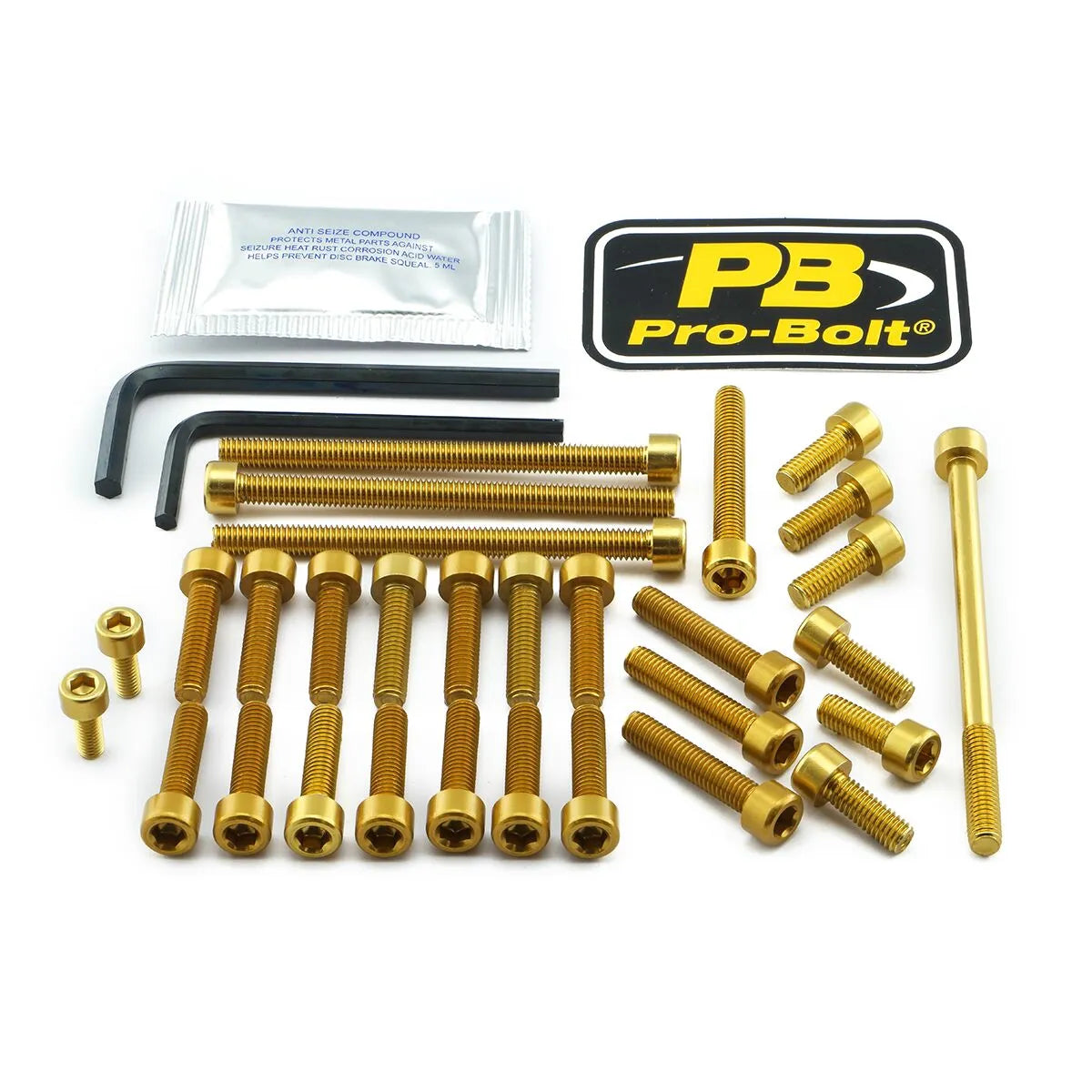 PRO BOLT Aluminium Motorbultkit för Ducati bild 1 PMMEDIA:defe3e264f4e1794