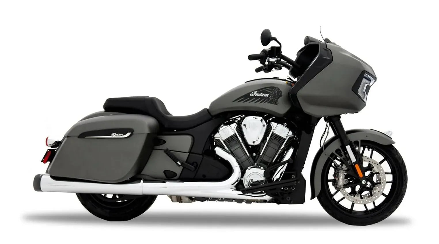RINEHART RACING 4.5" DBX45 Slip-On Ljuddämpare för Indian bild 3 PMMEDIA:b1a6e0cf1e945e98