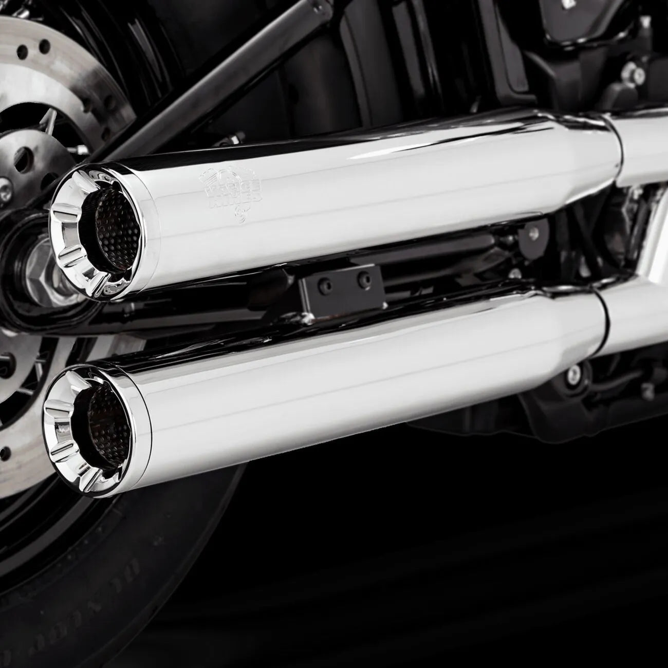 Vance Hines Eliminator 300 Slip-On Mufflers Ljuddämpare Harley bild 8 PMMEDIA:a038602ff0335e70