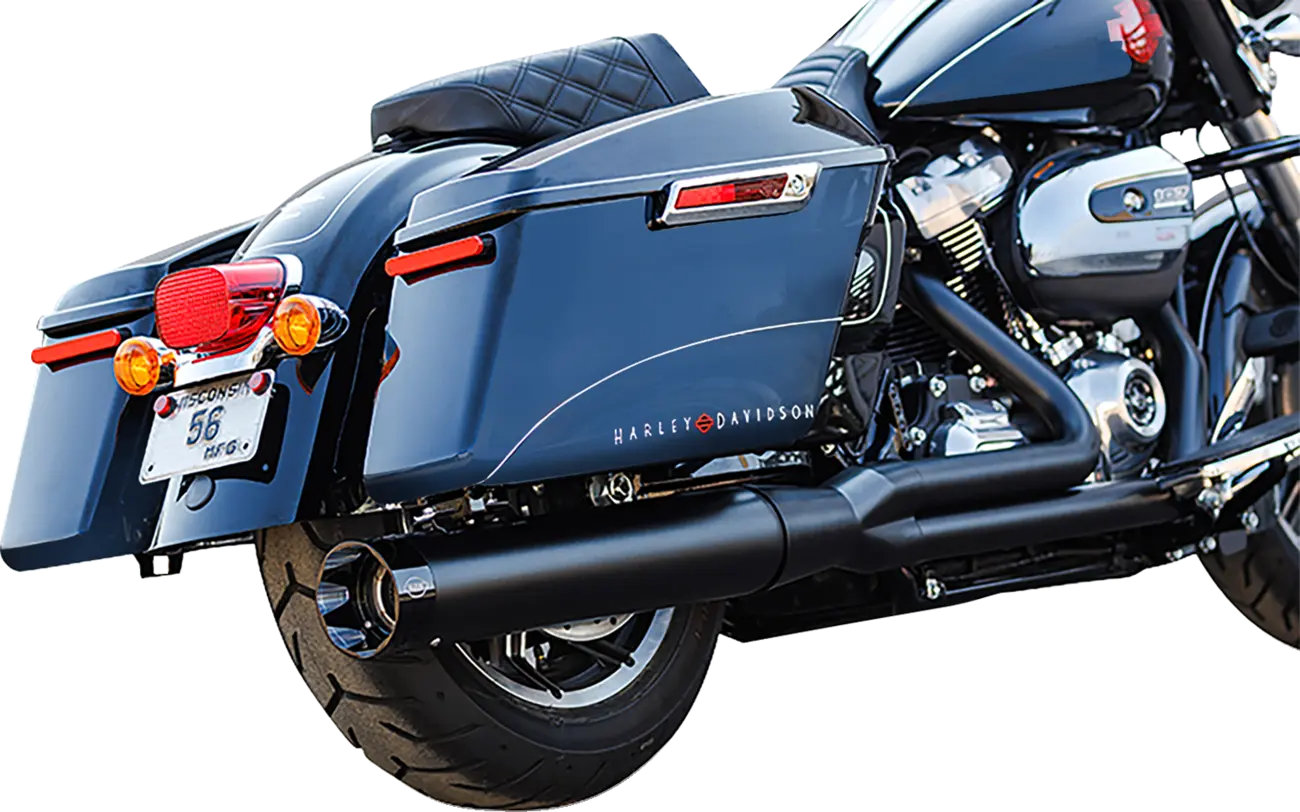 S S Cycle 2-into-1 Sidewinder® Exhaust System Kompletta avgassystem Harley bild 13 PMMEDIA:044d5f69db9708ed