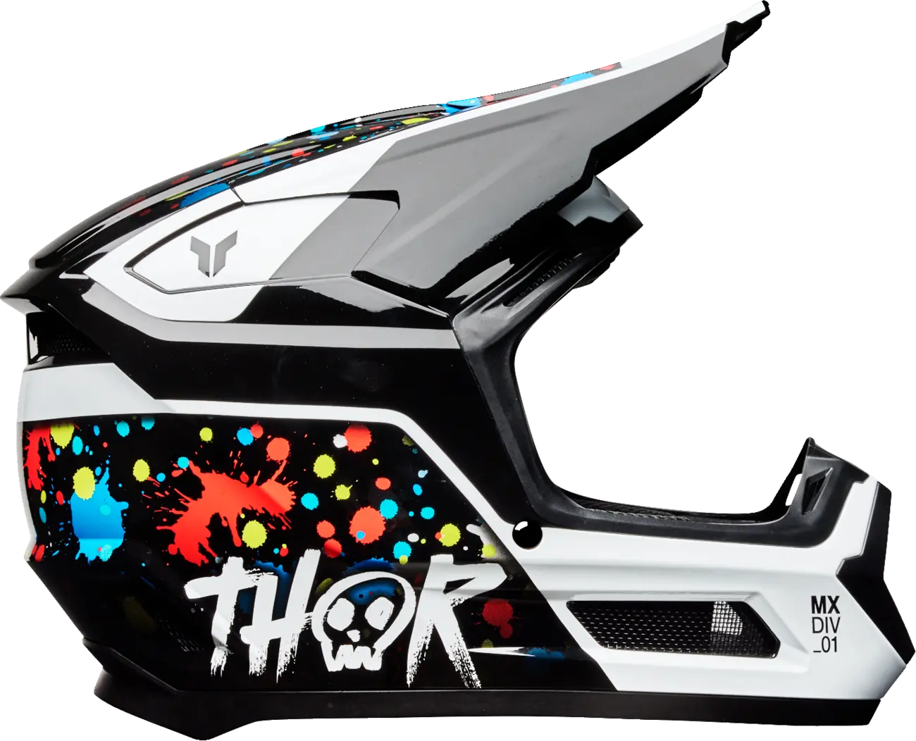 Thor Youth Fleet Splat Offroadhjälm integral barn bild 3 PMMEDIA:79905c3e00c5f879