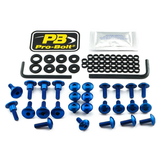 PRO BOLT Aluminium Fairing Bolt Kit för Suzuki bild 1 PMMEDIA:1f8fae5a580d4140