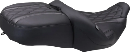 Mustang Deluxe Touring Seat Sadlar Harley Touring bild 10 PMMEDIA:66900e926a8b19f9