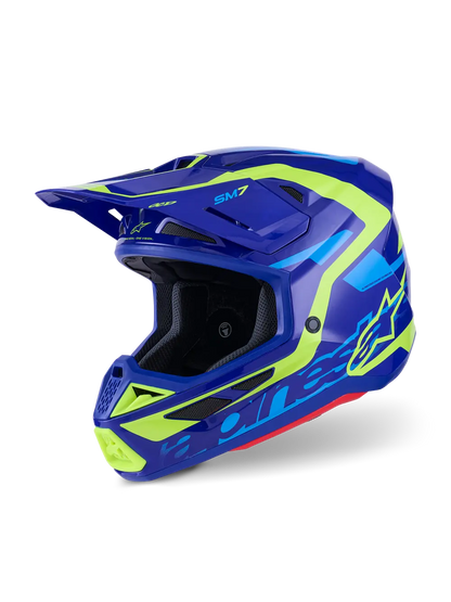 Alpinestars(Mx) S-M7 Deed Offroadhjälm integral vuxen bild 3 PMMEDIA:510b2369ddfd20ba