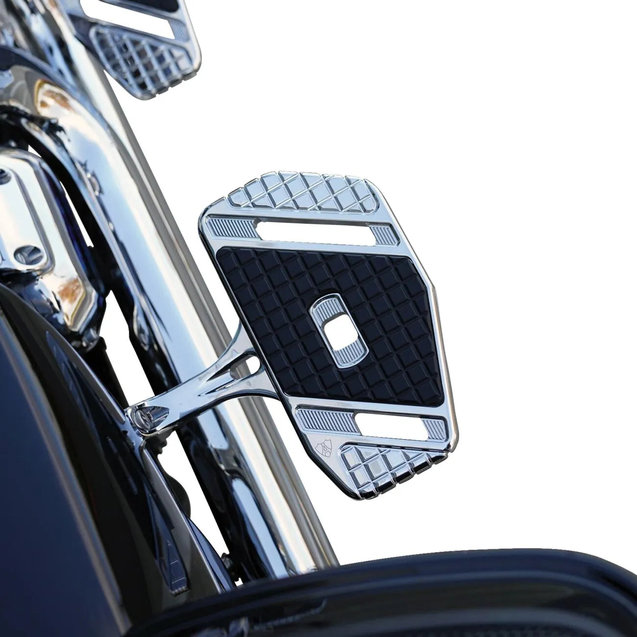 Arlen Ness Forged Passenger Floorboard Mounts Fotplattor & delar bild 7 PMMEDIA:2b9053a4fbf2350c