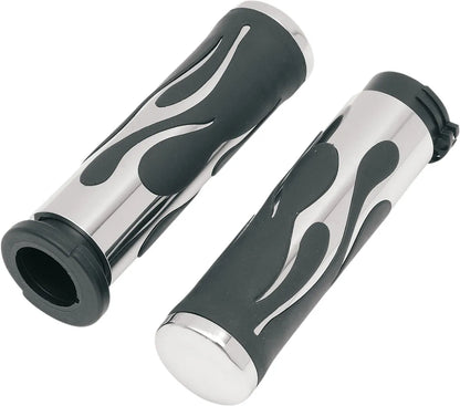 Drag Specialties Replacement OEM-Style Rubber Grips Handtag bild 1 PMMEDIA:c5f0747a291544a4