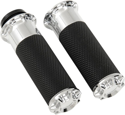 Arlen Ness Beveled Grips Handtag bild 2 PMMEDIA:a2b337c67de4c3b9