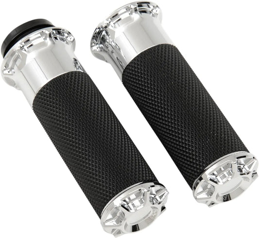 Arlen Ness Beveled Grips Handtag bild 2 PMMEDIA:a2b337c67de4c3b9