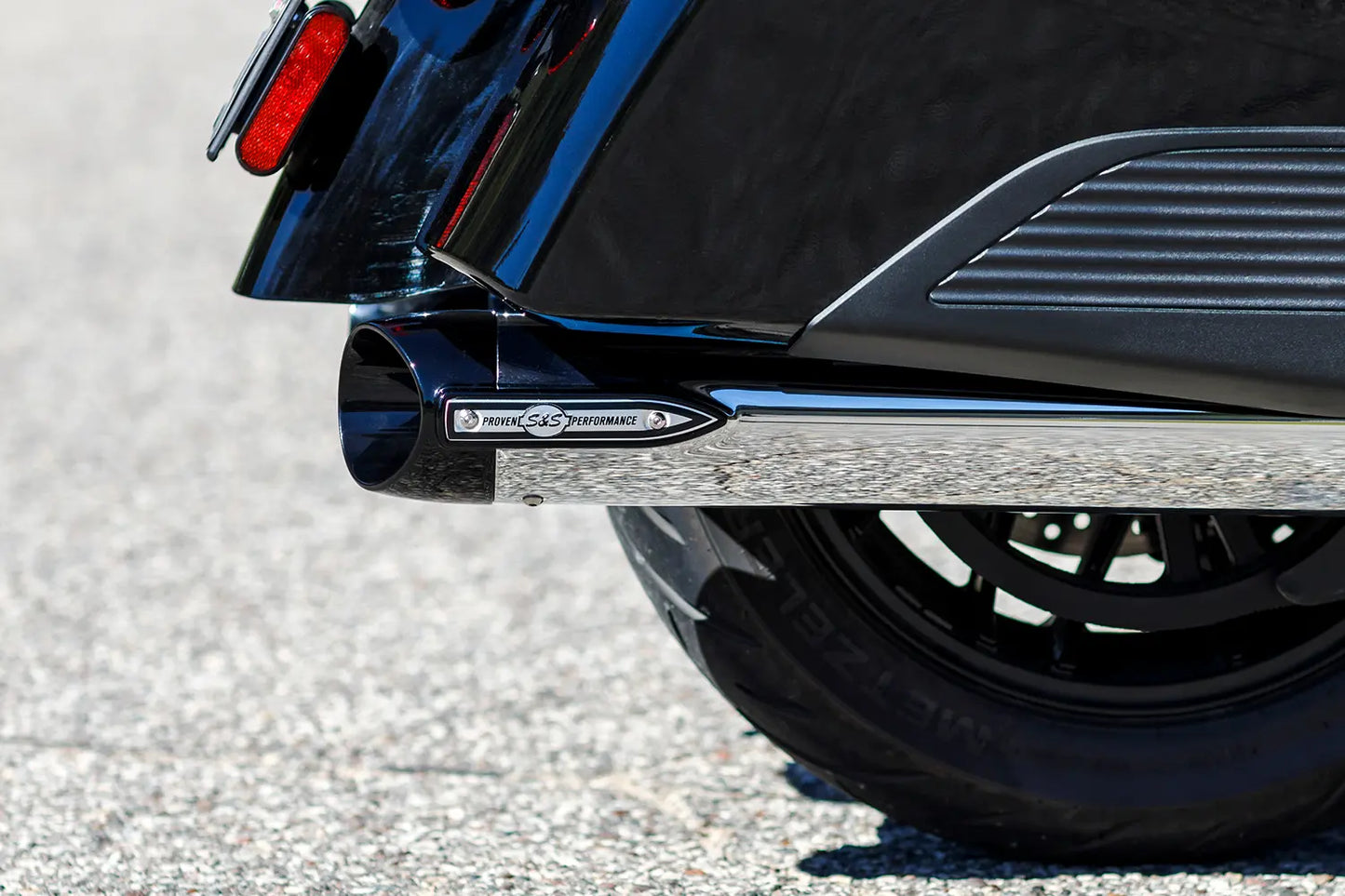S S Cycle 4" Broadhead Slip-On Mufflers Ljuddämpare Harley bild 14 PMMEDIA:411708de8cb4fa92