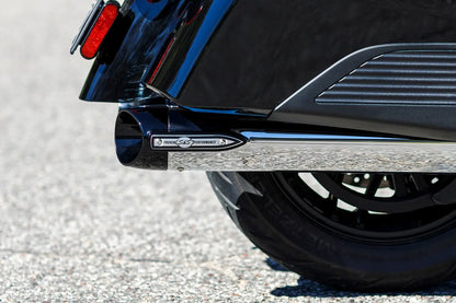 S S Cycle 4" Broadhead Slip-On Mufflers Ljuddämpare Harley bild 14 PMMEDIA:411708de8cb4fa92