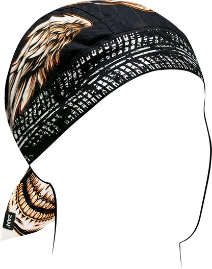 ZAN HEADGEAR Flydanna® Head Wrap Flaming Skull bild 1 PMMEDIA:7f93ee59301ebd9d