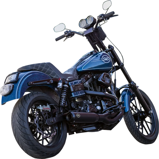 S S Cycle 2-into-1 Qualifier Exhaust System Kompletta avgassystem Harley bild 1 PMMEDIA:ef23a8a16eb867f0