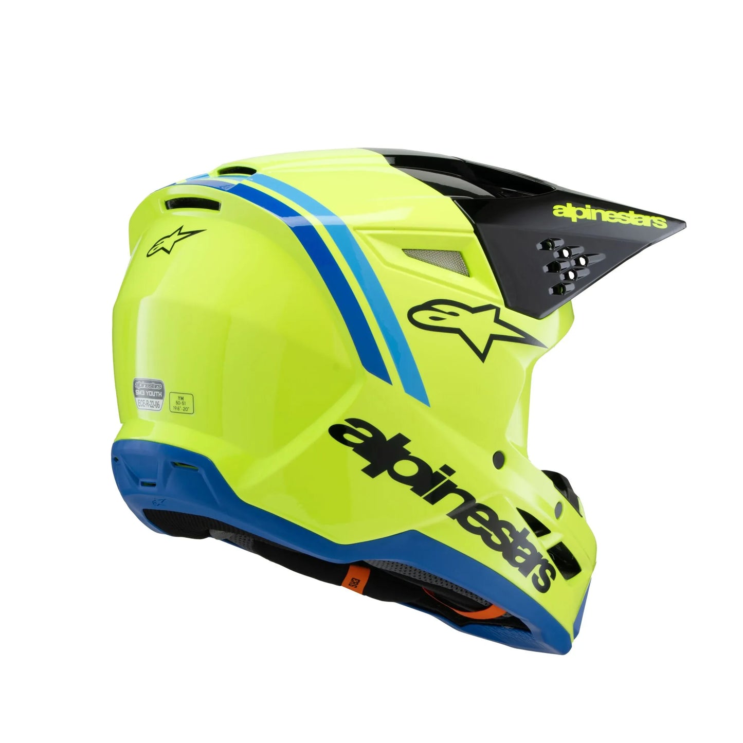 Alpinestars(Mx) Youth SM3 Radium Offroadhjälm integral barn bild 11 PMMEDIA:5997b5fa3b5e7a84