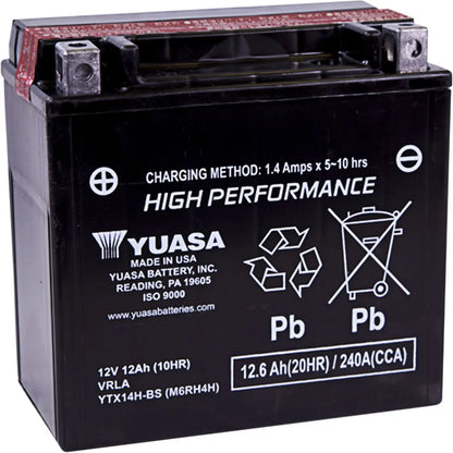 Yuasa High Performance AGM Maintenance-Free Battery Batterier bild 1 PMMEDIA:34adbd1f3e32703e