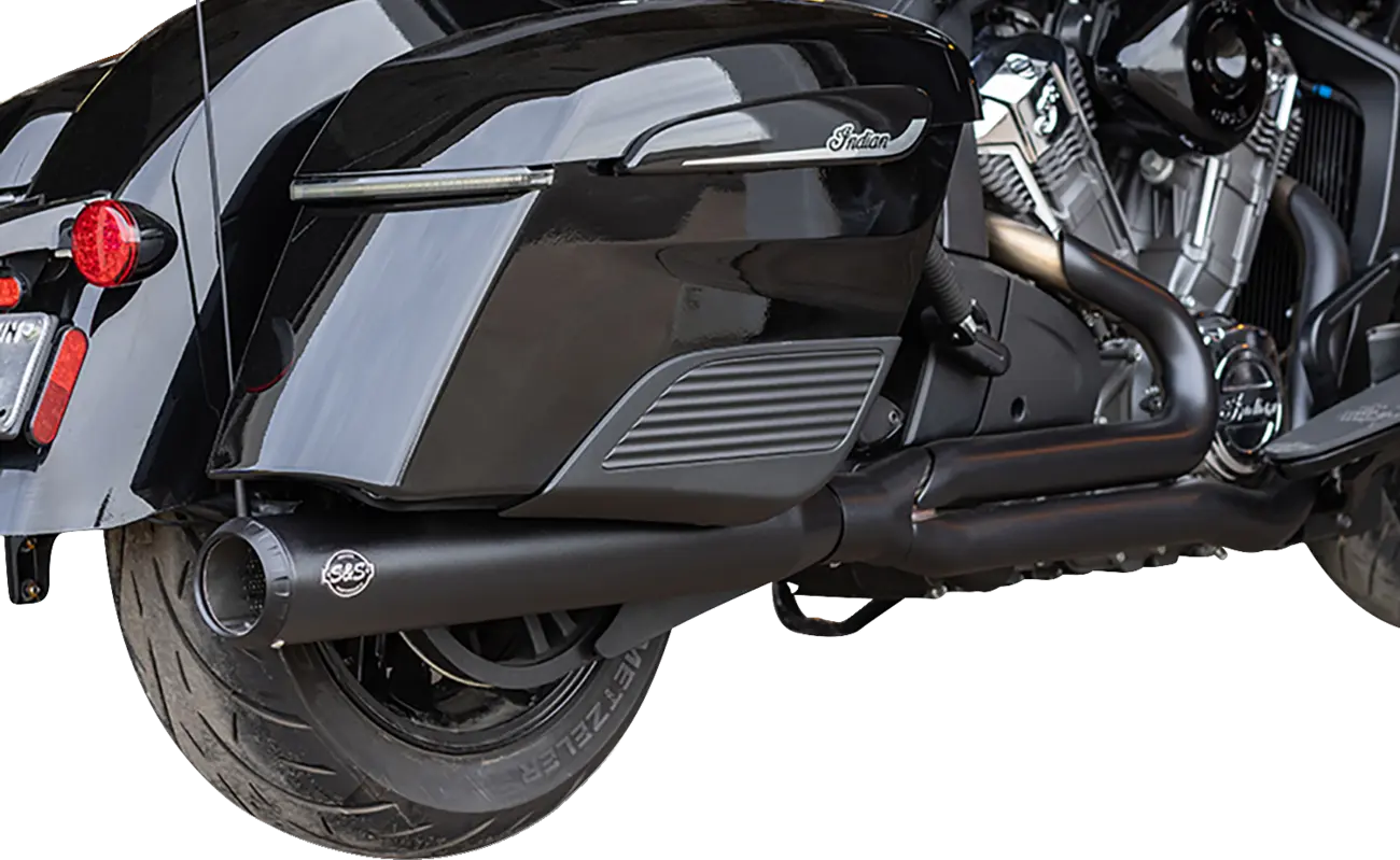 S S Cycle 2-into-1 Qualifier Exhaust System Kompletta avgassystem Street bild 8 PMMEDIA:0c63bc21c1aa9762