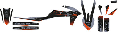 BLACKBIRD RACING Graphic Kit Mat Svart för KTM bild 3 PMMEDIA:9558064a1ffee858