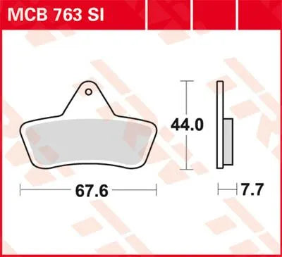 TRW SI Series Sintrade Bromsbelägg Off-Road bild 1 PMMEDIA:76719acc4bf73f83