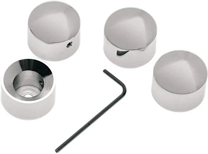 Drag Specialties Die-Cast Head Bolt Covers Monteringssats fordonsanpassade bild 1 PMMEDIA:74fff1e5f3cac147