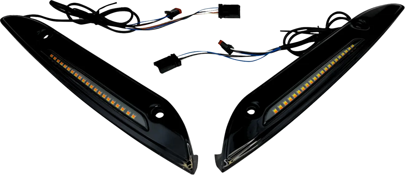 CUSTOM DYNAMICS Genesis® 4 LED Road Glide® Vindruta Trim bild 1 PMMEDIA:8fd60091916141e9
