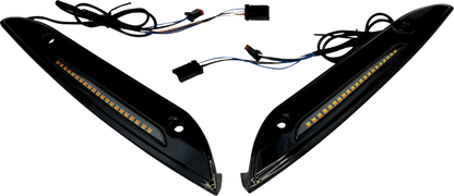 CUSTOM DYNAMICS Genesis® 4 LED Road Glide® Vindruta Trim bild 1 PMMEDIA:8fd60091916141e9