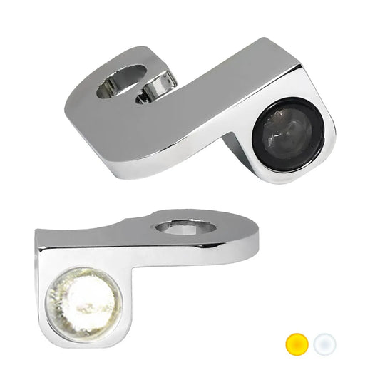 HEINZ BIKES NANO Series Blinkers för FLH 90-08 Chrome DRL bild 1 PMMEDIA:0802b5de45efc639