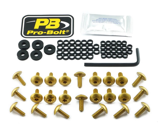 PRO BOLT Aluminium Fairing Bolt Kit för Kawasaki bild 1 PMMEDIA:0201bf7a0dfcc090