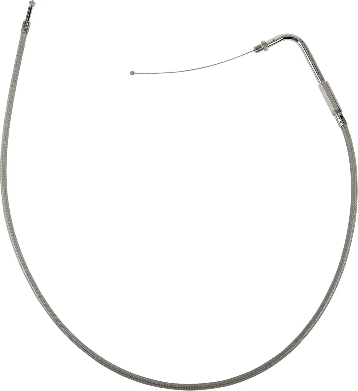 Drag Specialties Stainless Braided Throttle Cable Gasvajrar bild 17 PMMEDIA:7e4e698cef80c749