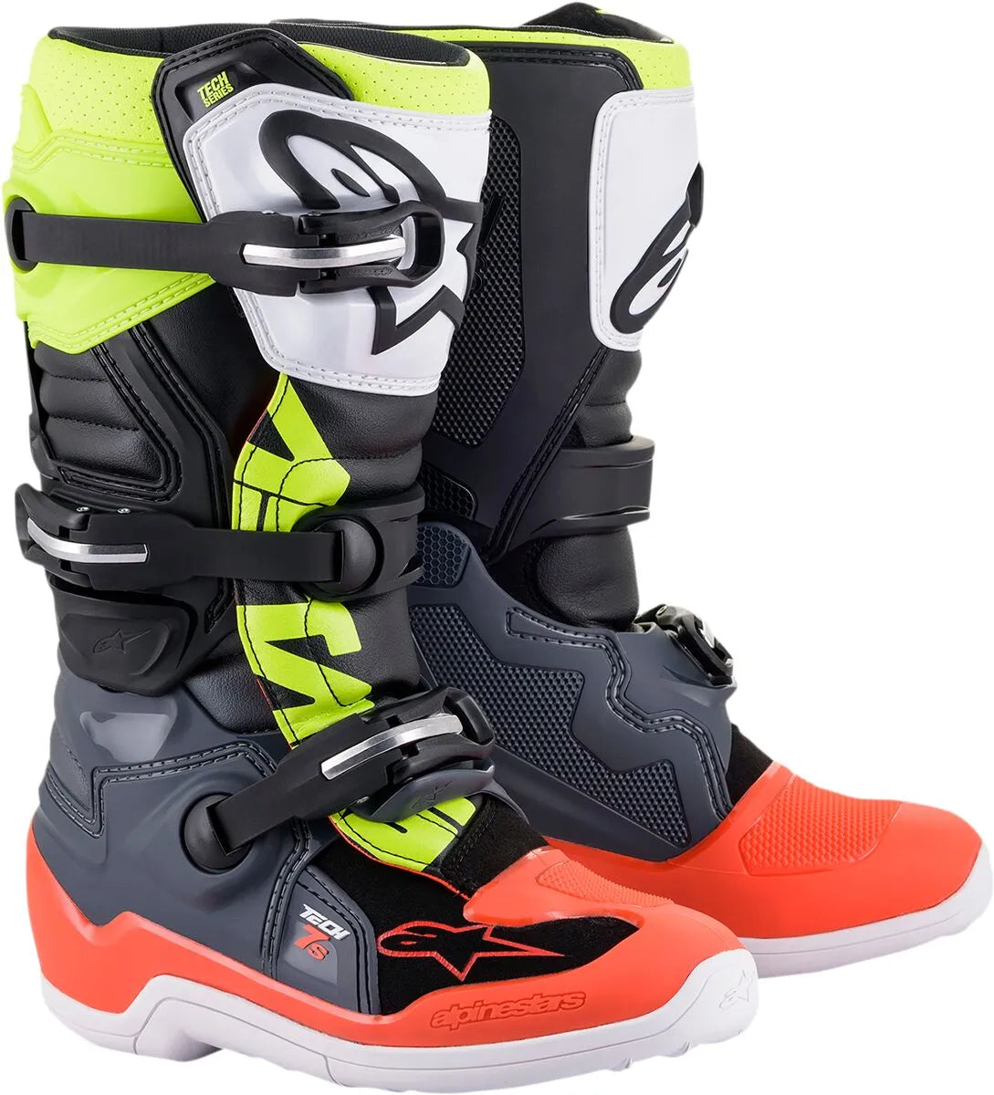 Alpinestars(Mx) Youth Tech 7S Cross- & Endurostövlar bild 5 PMMEDIA:888a9590a9aac889