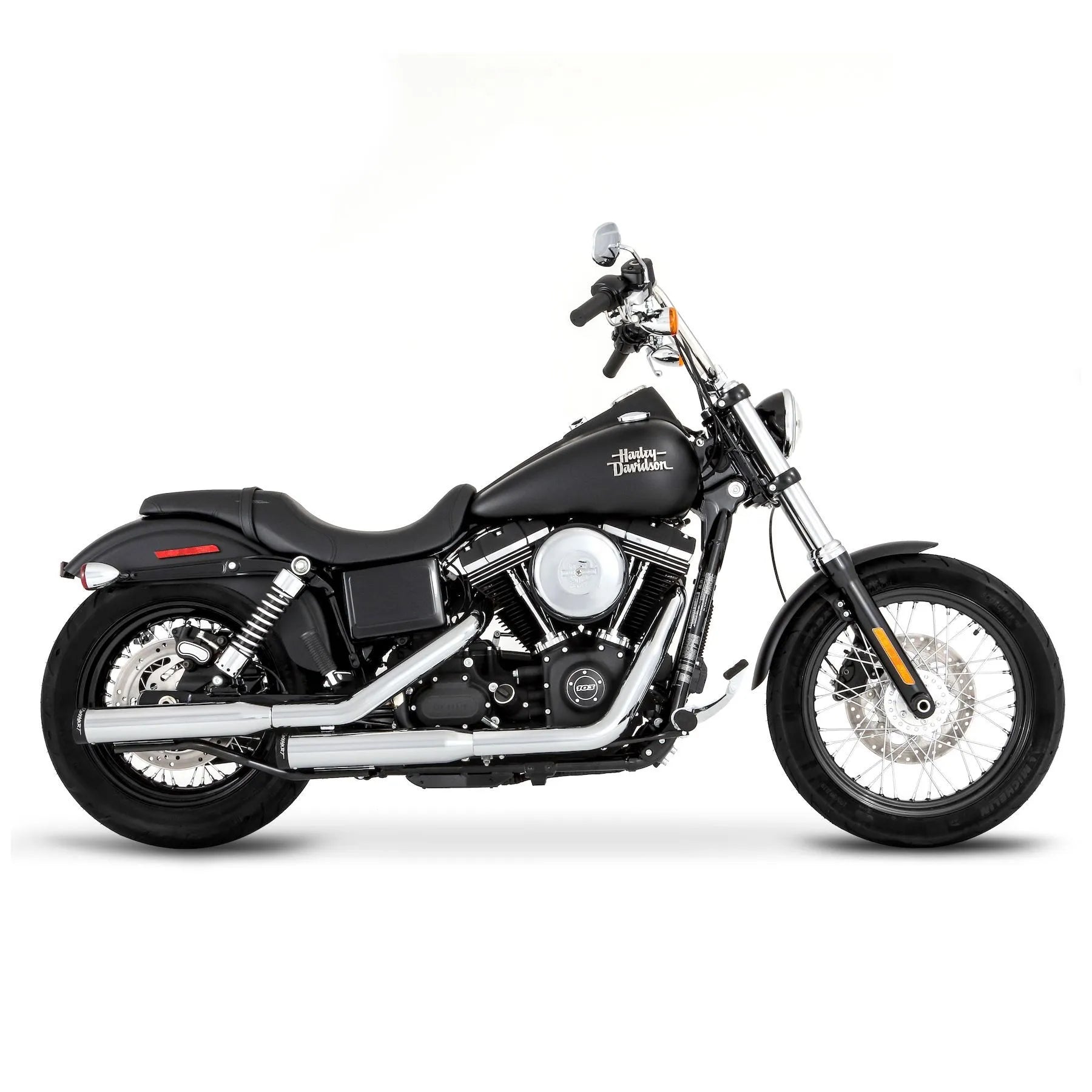 RINEHART RACING 3" Slip-On Ljuddämpare för Softails bild 1 PMMEDIA:03f3df2e52e9b370