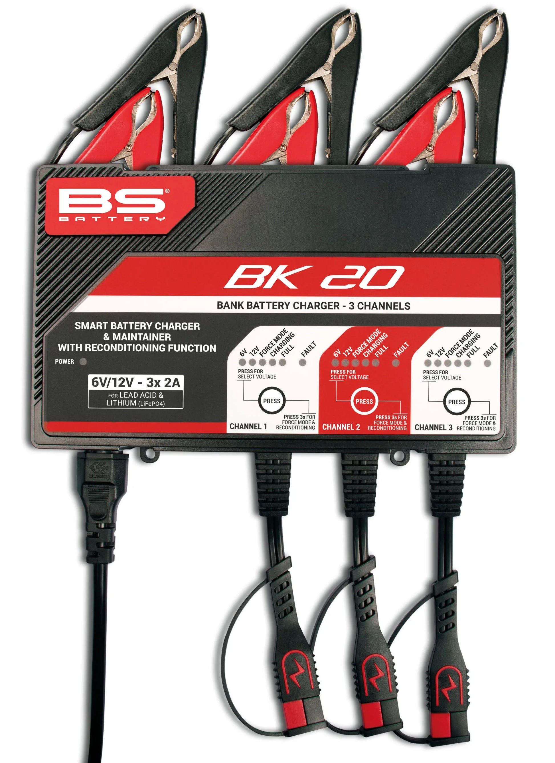 BS BATTERY SMART Bank Batteriladdare och Underhållare 12V bild 8 PMMEDIA:49e8b49d8cc02832