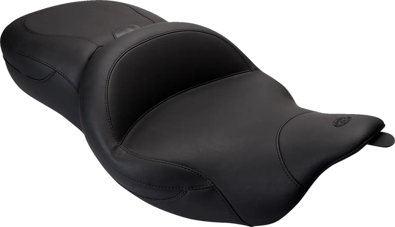 Mustang Super Touring 2-Up Vinyl Seat Sadlar Harley Touring bild 2 PMMEDIA:3d55f4867cf6859e