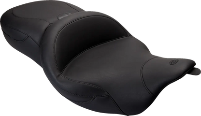 Mustang Super Touring 2-Up Vinyl Seat Sadlar Harley Touring bild 2 PMMEDIA:3d55f4867cf6859e
