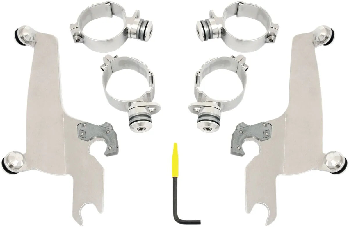 Memphis Shades Metric No-Tool Trigger-Lock Mount Kit for Sportshield Fästdelar & kit för vindrutor bild 11 PMMEDIA:fc3b6800090c64bb