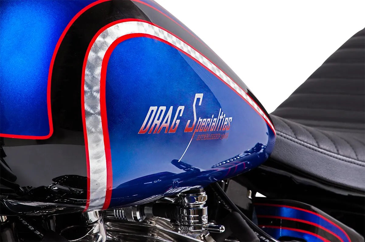 Drag Specialties Fat Bob-Style Gas Tank Bensintankar bild 8 PMMEDIA:0df70f19aa336f0b