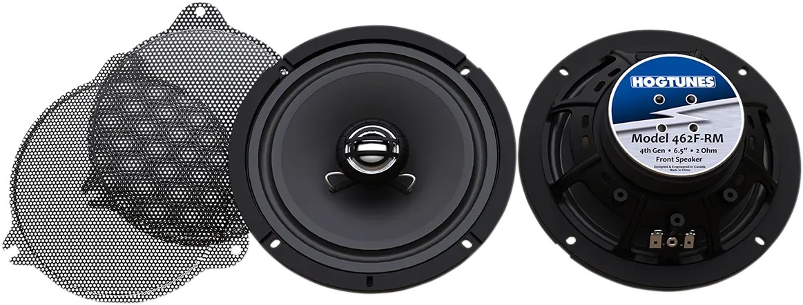 HOGTUNES Front Högtalare med Galler 6,5" 2 Ohm bild 1 PMMEDIA:3e5ee3eed3304edf