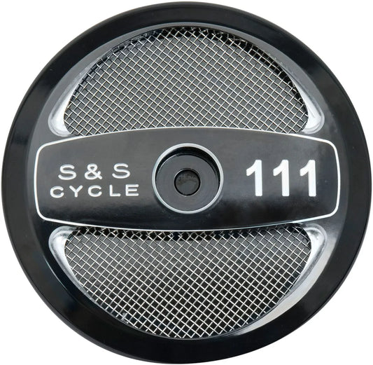 S&S CYCLE Stealth Luftfilterkåpa 111 Svart bild 1 PMMEDIA:28895eb8acb8002a